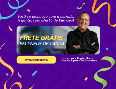 Frete Grátis em Pneus de Carga
