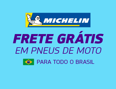 Michelin Frete Grátis em Pneus de Moto